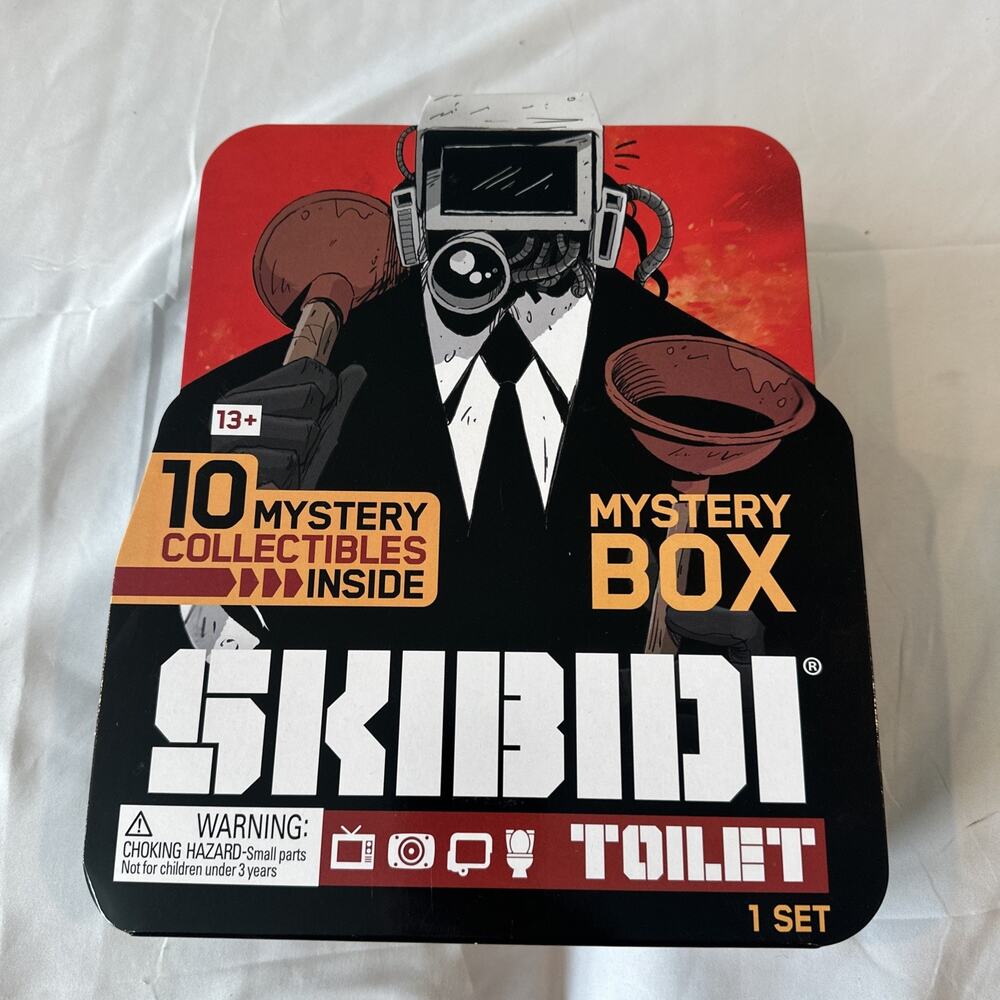 SKIBIDI TOILET MYSTERY BOX - 10 Mystery Collectibles